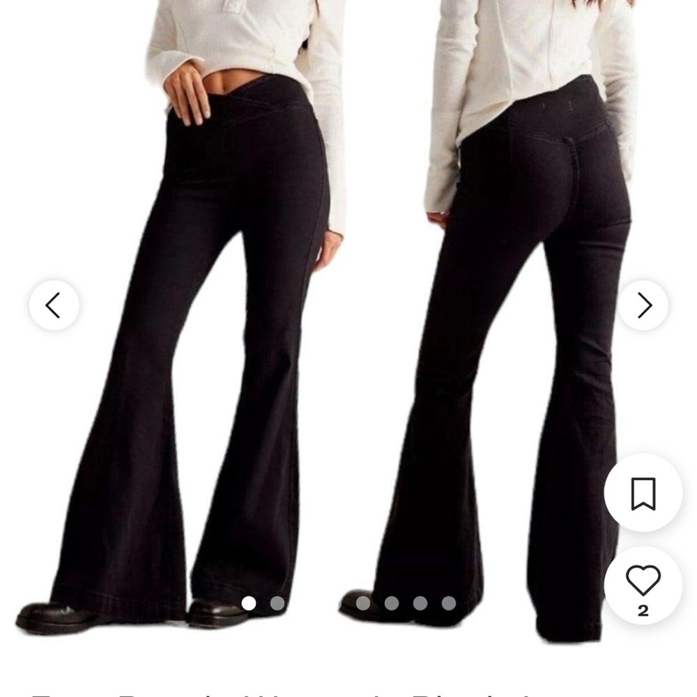 Free People/We The Free Women's Black Jeans Size 27​
